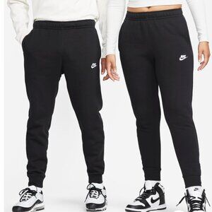 NIKE UNISEX Sportswear Club Fleece Jogger Size S in Black